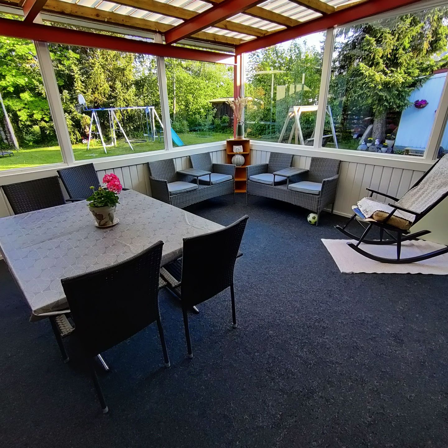Customer photo review of Green Terassimatto 200 cm, metritavara