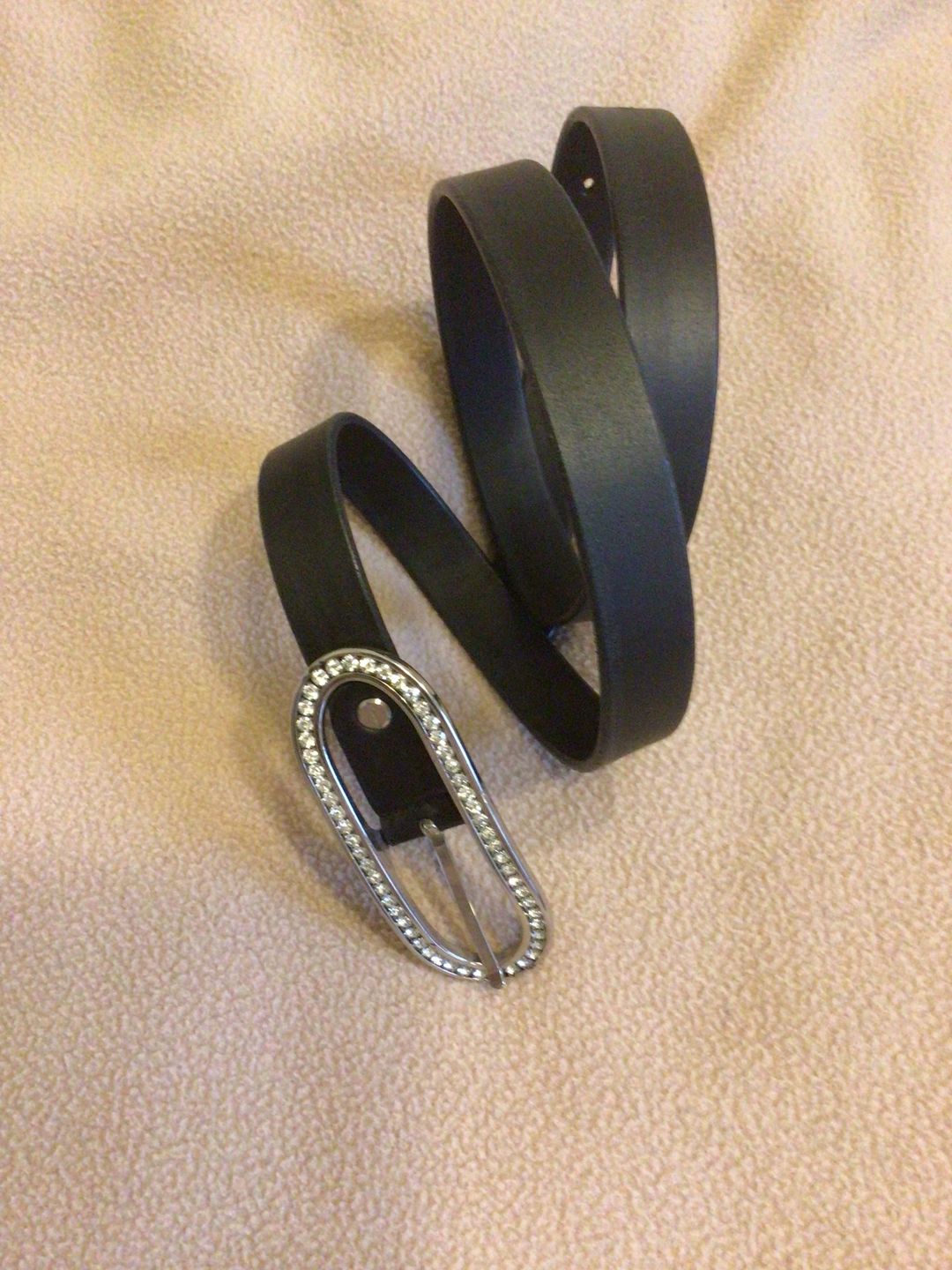 Customer photo review of “Bring your own buckle” belt
