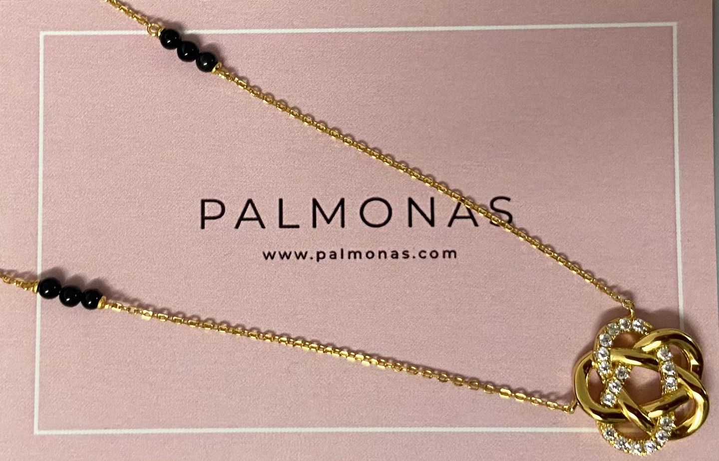 Customer photo review of Iravati Diamond Mangalsutra | BIS Hallmarked | 18k Gold Vermeil
