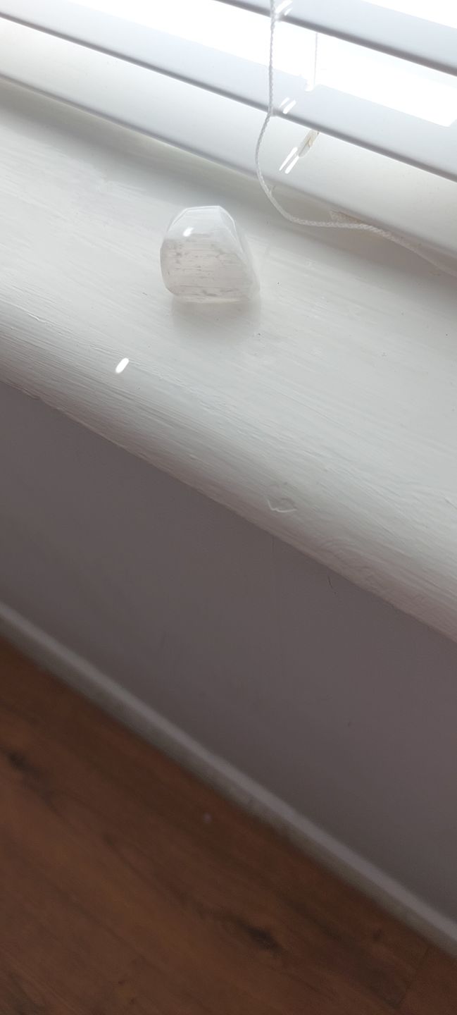 Customer photo review of Selenite - Tumblestone