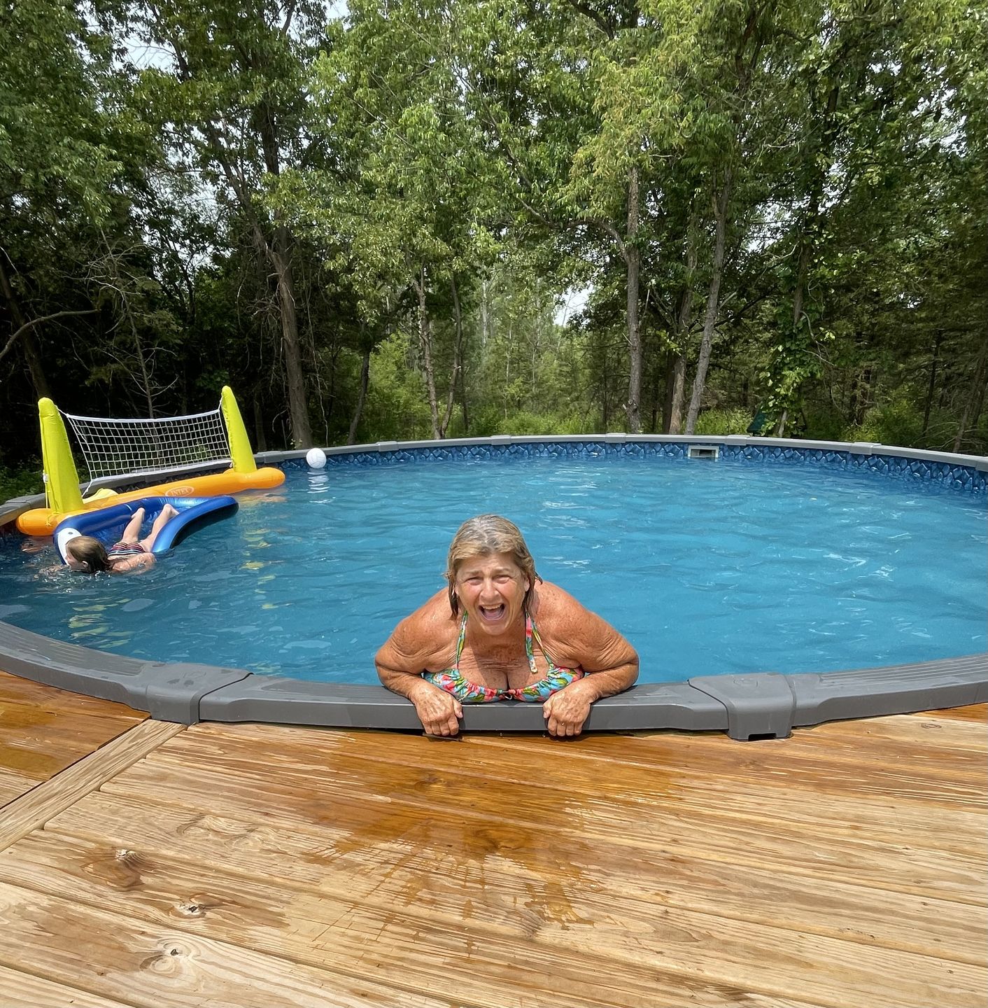 Customer photo review of Pool Frog Torpedo Pac and Mineral Pac  Virtual Bundle Frog