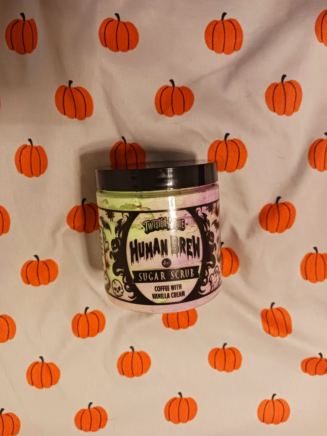 Customer photo review of Human Brew Sugar Scrub           (Coffee & Vanilla Cream)