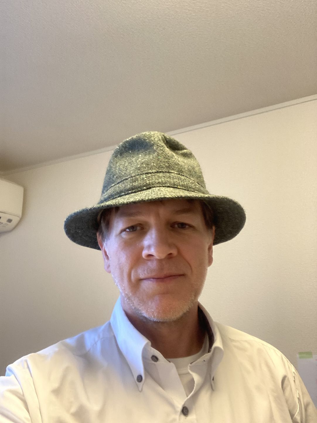 Customer photo review of Walking Hat Tweed