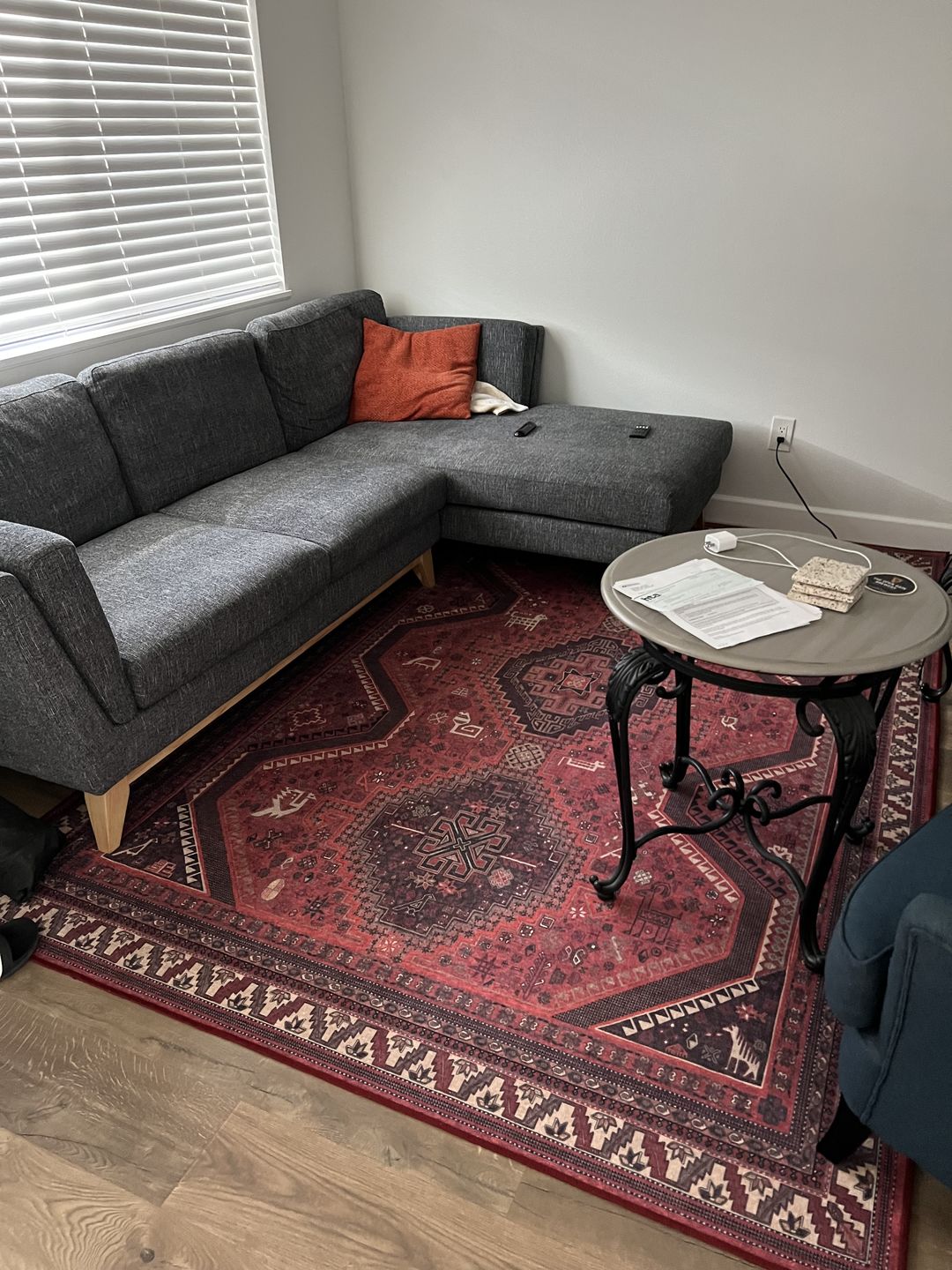 Customer photo review of ValMinimal Sectional