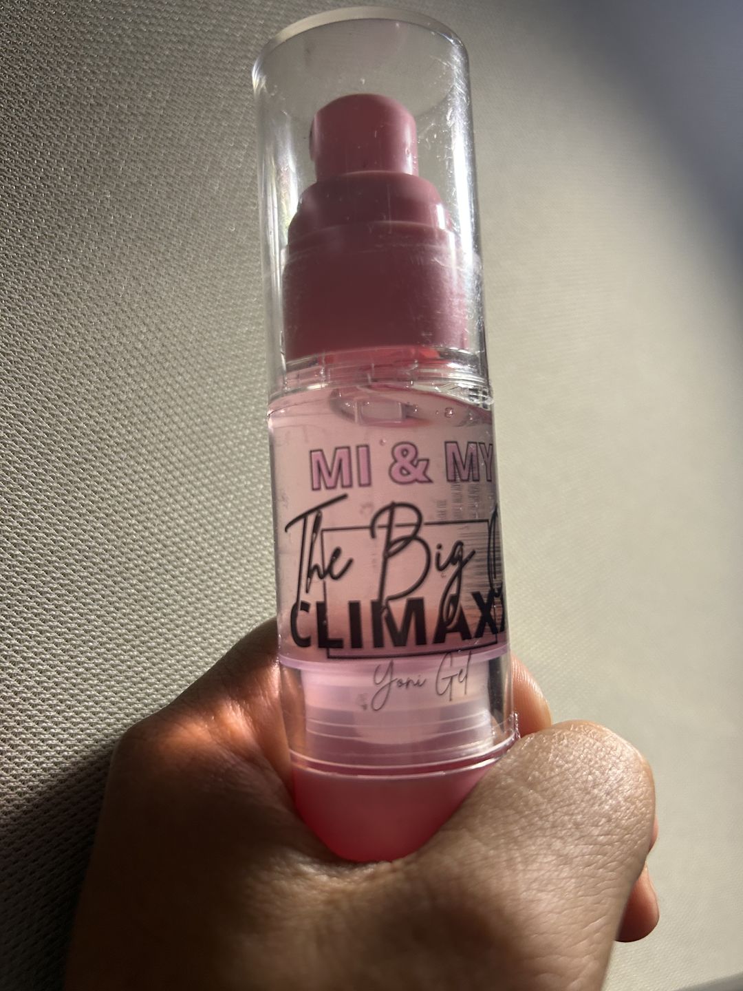 Customer photo review of The Big O CLIMAXX yoni gel