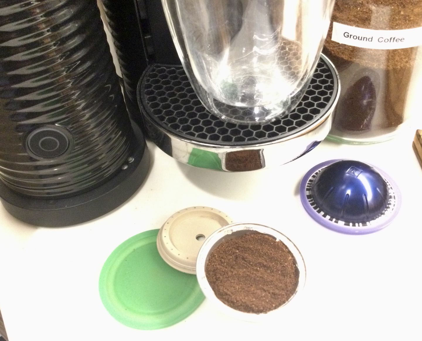 Customer photo review of WayCap for Nespresso Vertuo - Reusable Coffee Pods