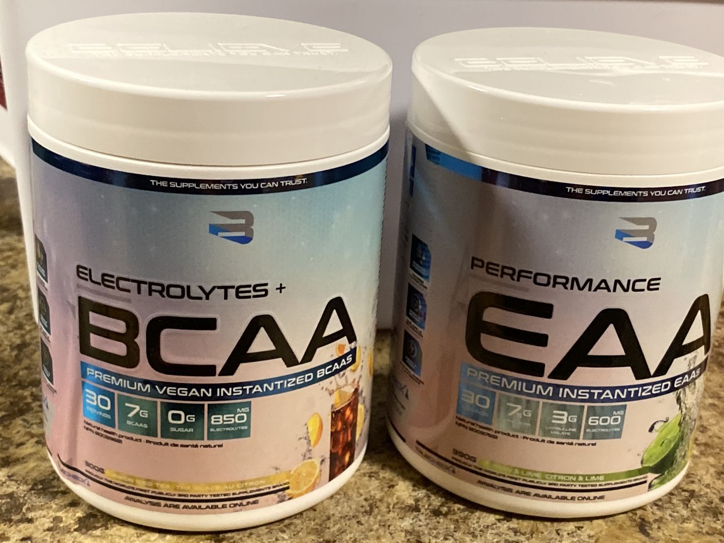 Customer photo review of BCAA