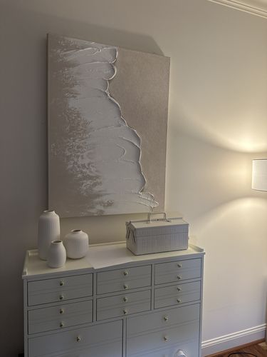 Customer review photo for Plaster Art Texture Painting #TX001
