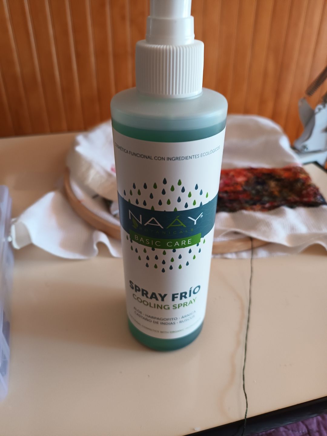 Customer photo review of Calming SPRAY Frío