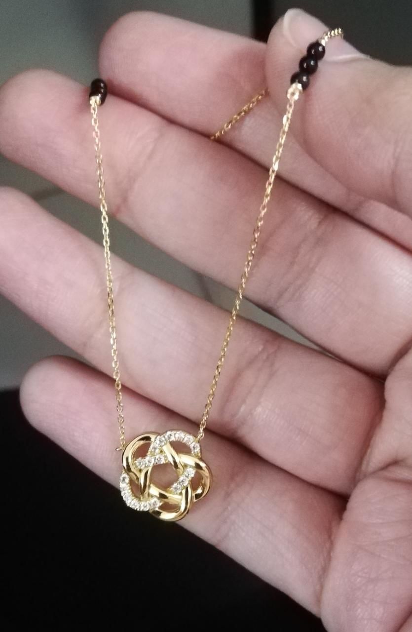 Customer photo review of Iravati Diamond Mangalsutra | BIS Hallmarked | 18k Gold Vermeil