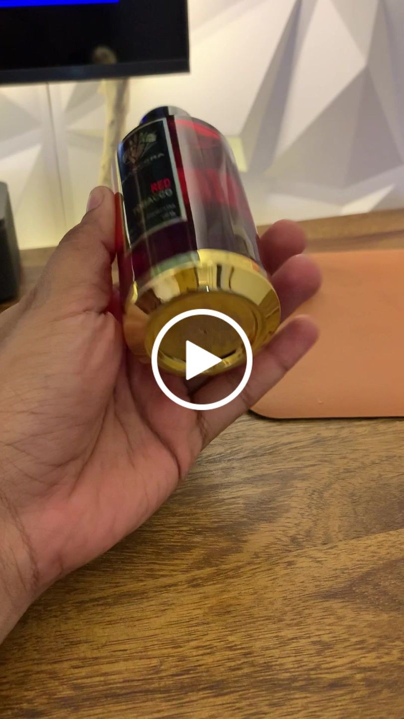 Customer video review of Mancera Red Tobacco Eau De Parfum For Unisex