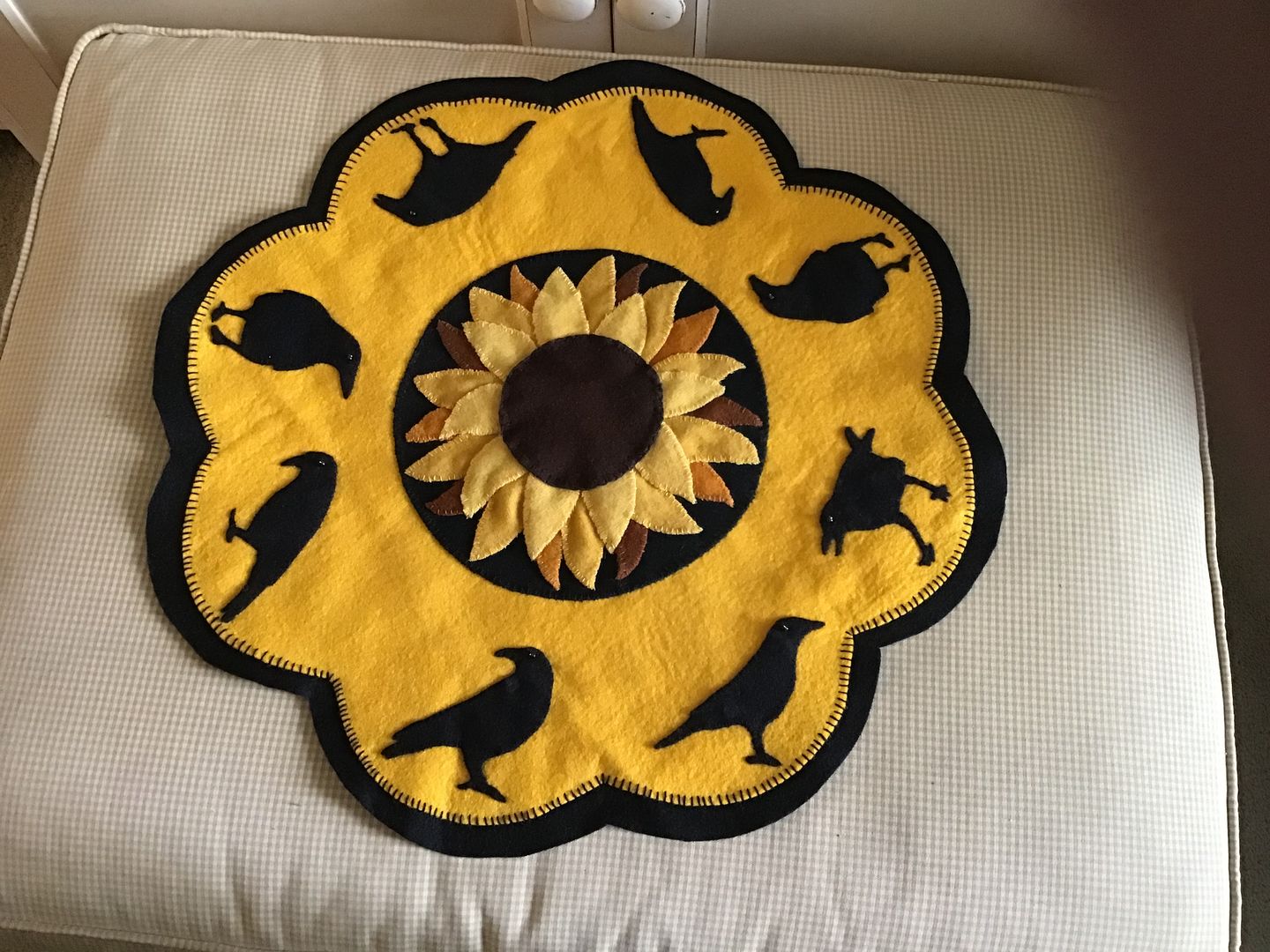 Customer photo review of Premium Wool Blend Craft Felt By Yard