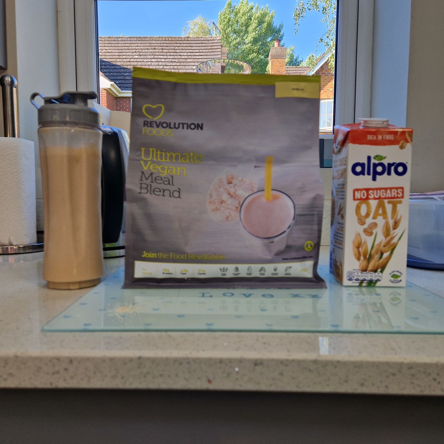 Customer photo review of Ultimate Vegan Meal Replacement