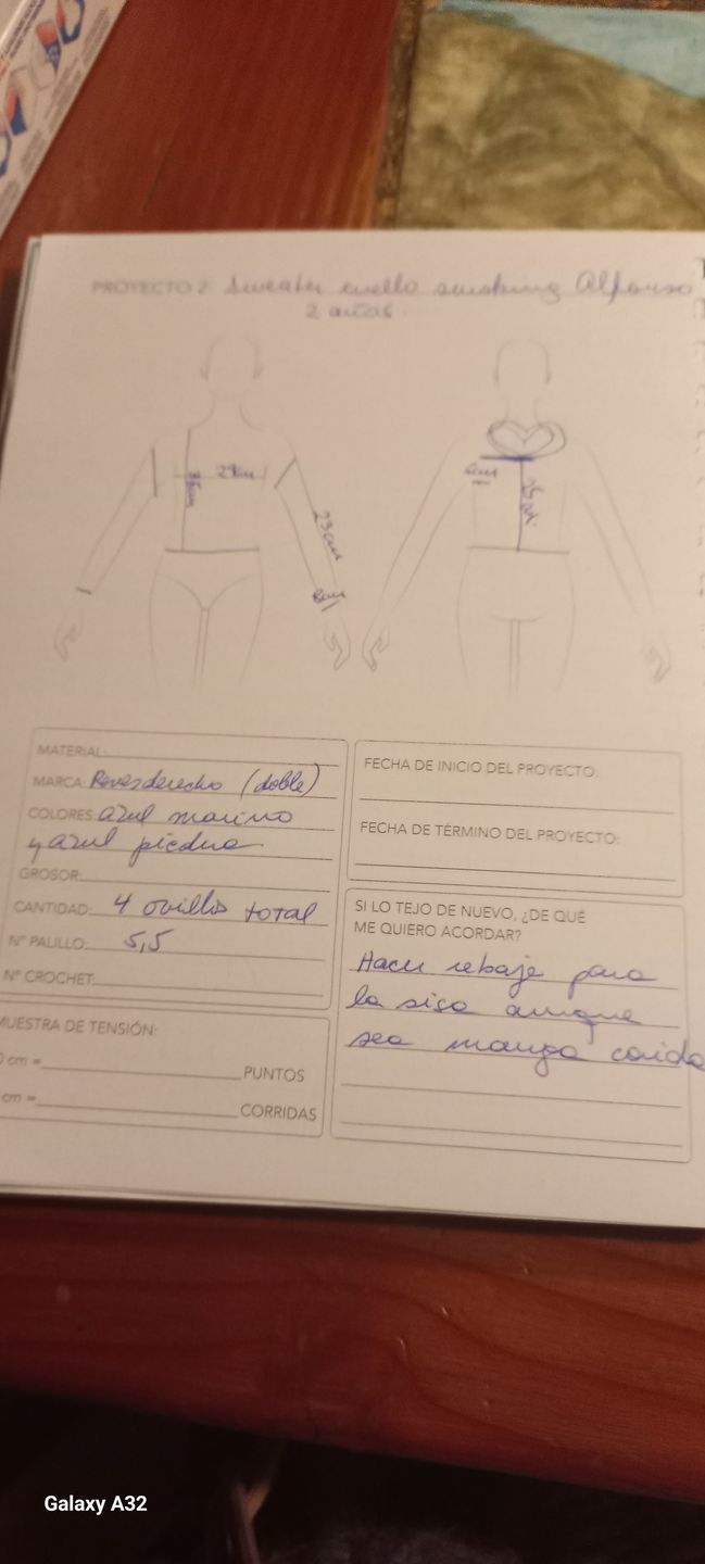 Customer photo review of Cuadernos de Tejido