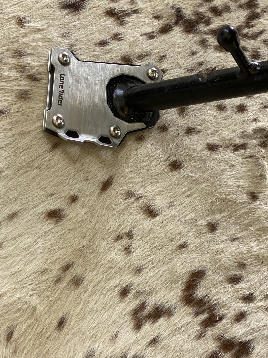 Customer photo review of Side Stand Foot Extension BMW R1200 GS Adventure / BMW R1250 GS Adventure