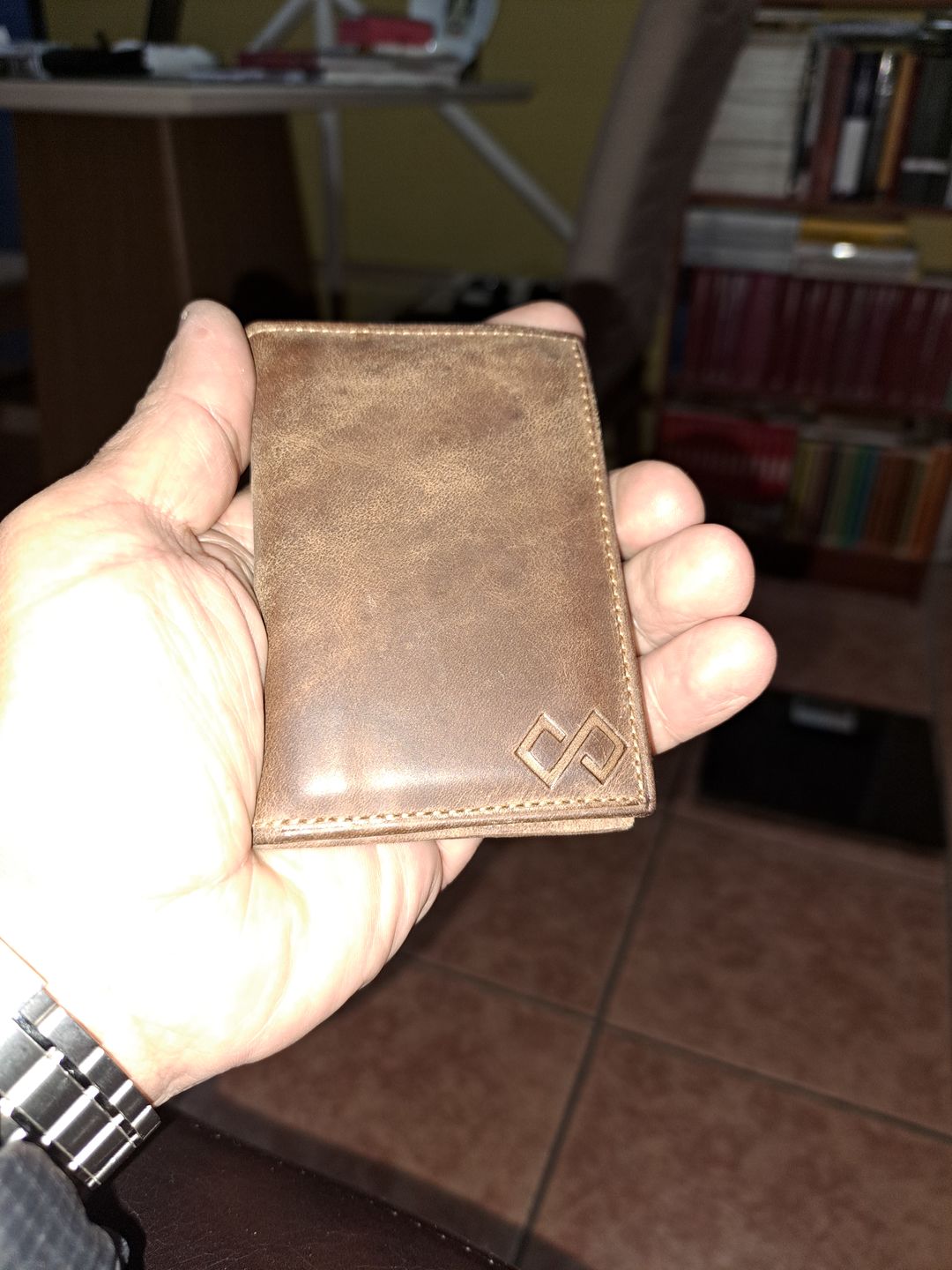 Customer photo review of Tarjetero Clásico