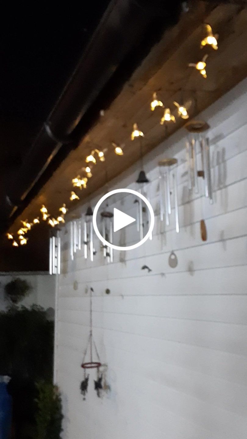 Customer video review of Colibrís Solares - IP65 Luz Cálida/Colores Largo 5 m