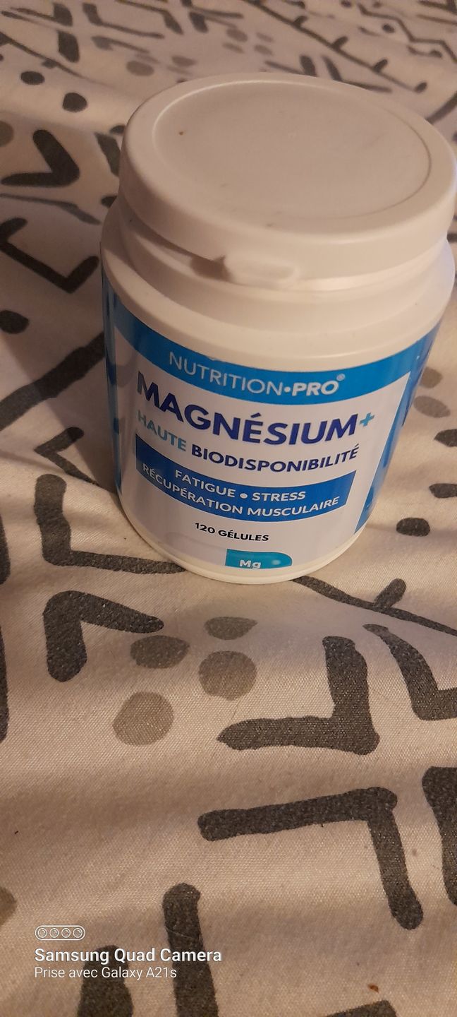 Customer photo review of MAGNÉSIUM+ - 120 GÉLULES