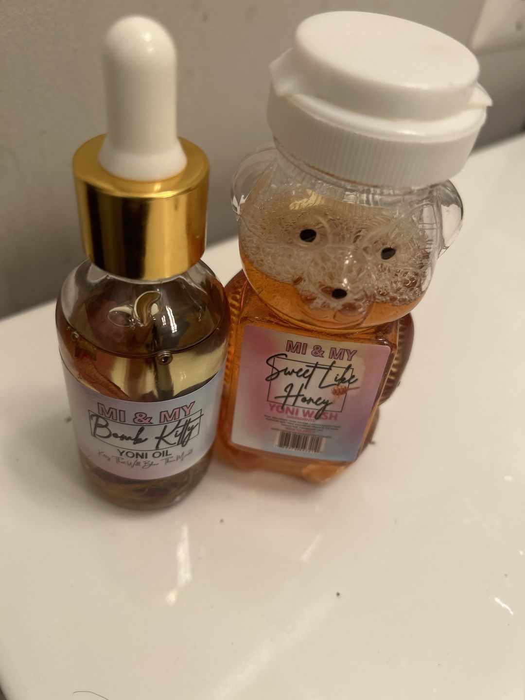 Customer photo review of Bomb Kitty Yoni Oil