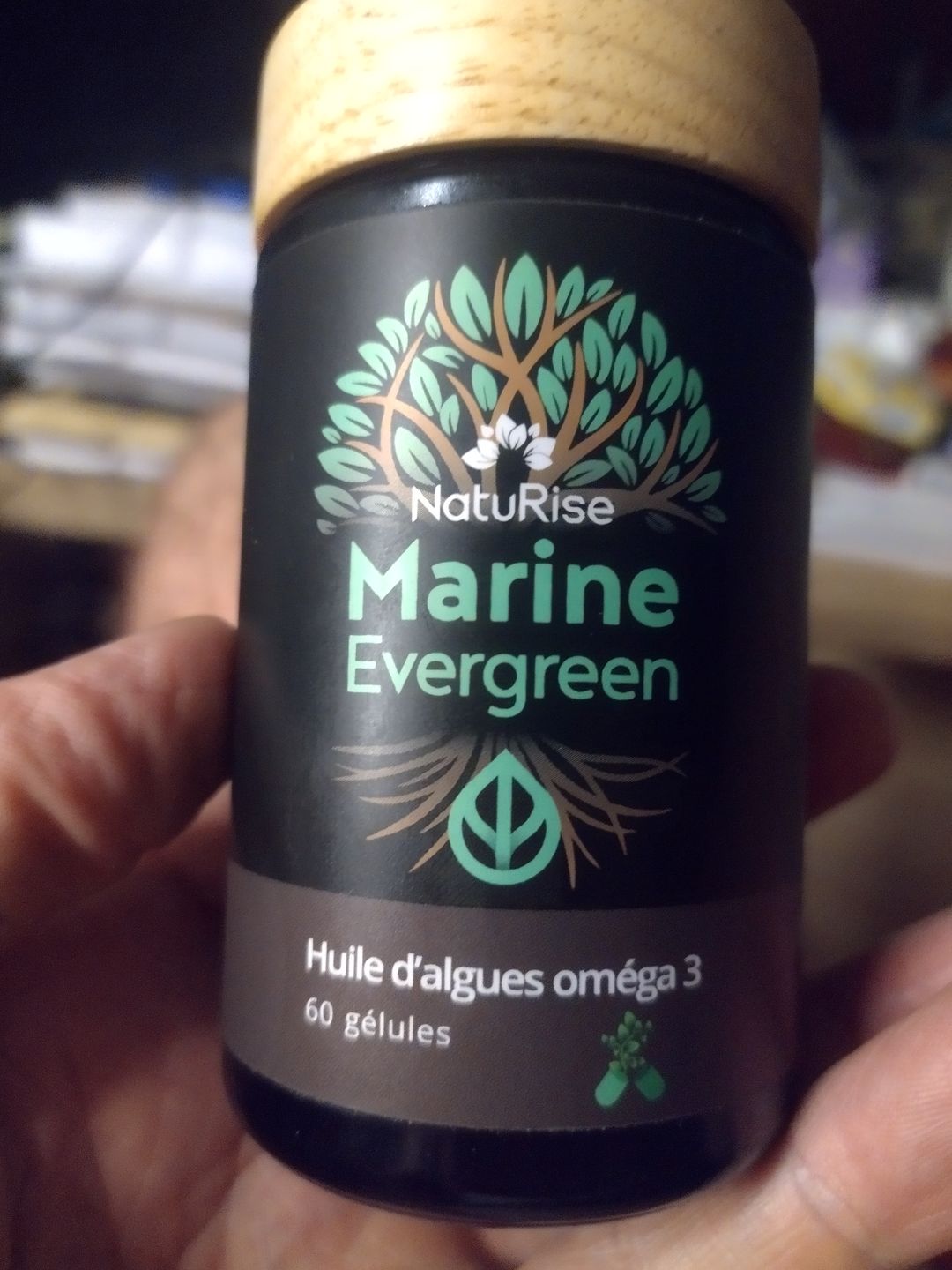 Customer photo review of Huile d'algues oméga 3 (60 gélules)