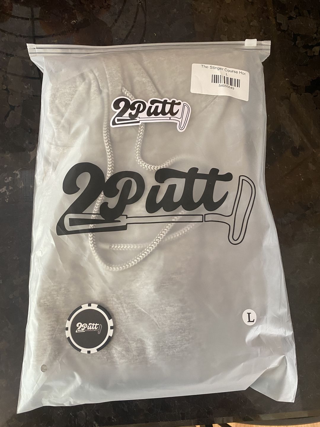 Customer photo review of The Stinger Course Hoodie