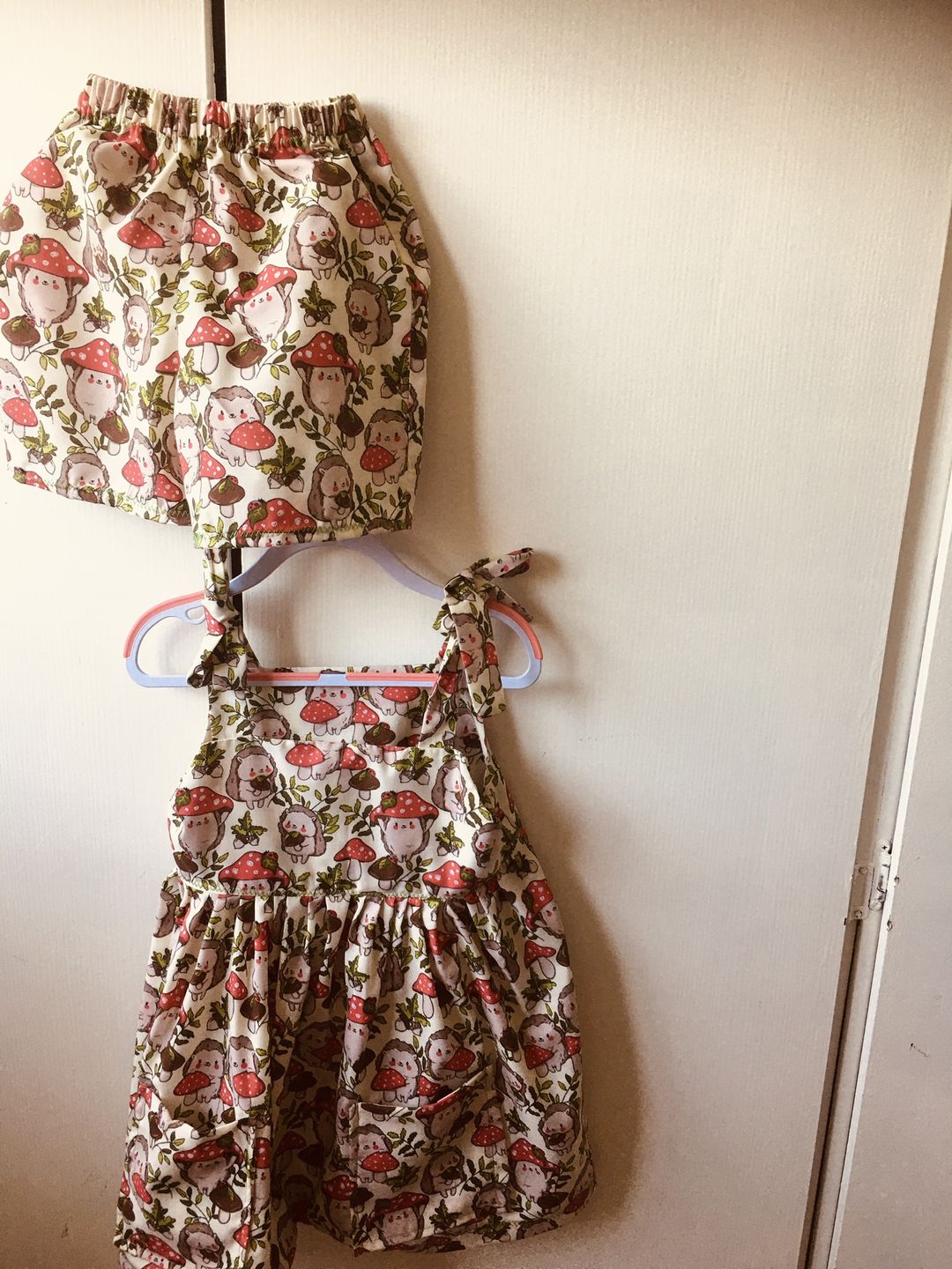 Customer photo review of Hedgehogs Polycotton Fabric