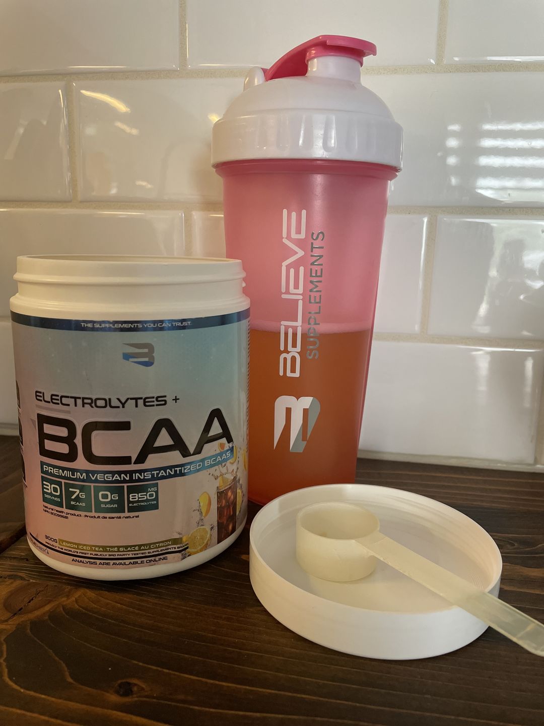 Customer photo review of BCAA