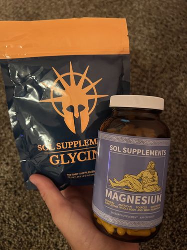 Customer photo review of Sol Supplements Magnesium