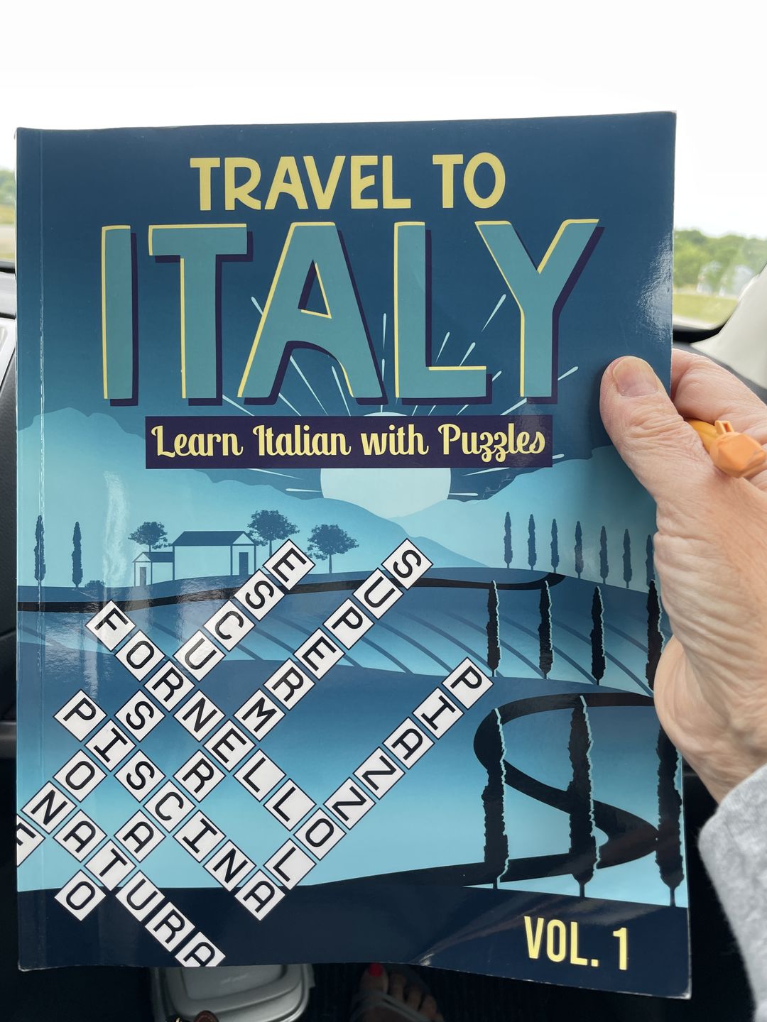 Customer photo review of Vol. 1 - Travel to Italy - Learn Italian with Puzzles (PAPERBACK)