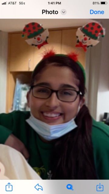 Customer photo review of Personalized Nurse Scrubs - Gift for Nurse Ornament