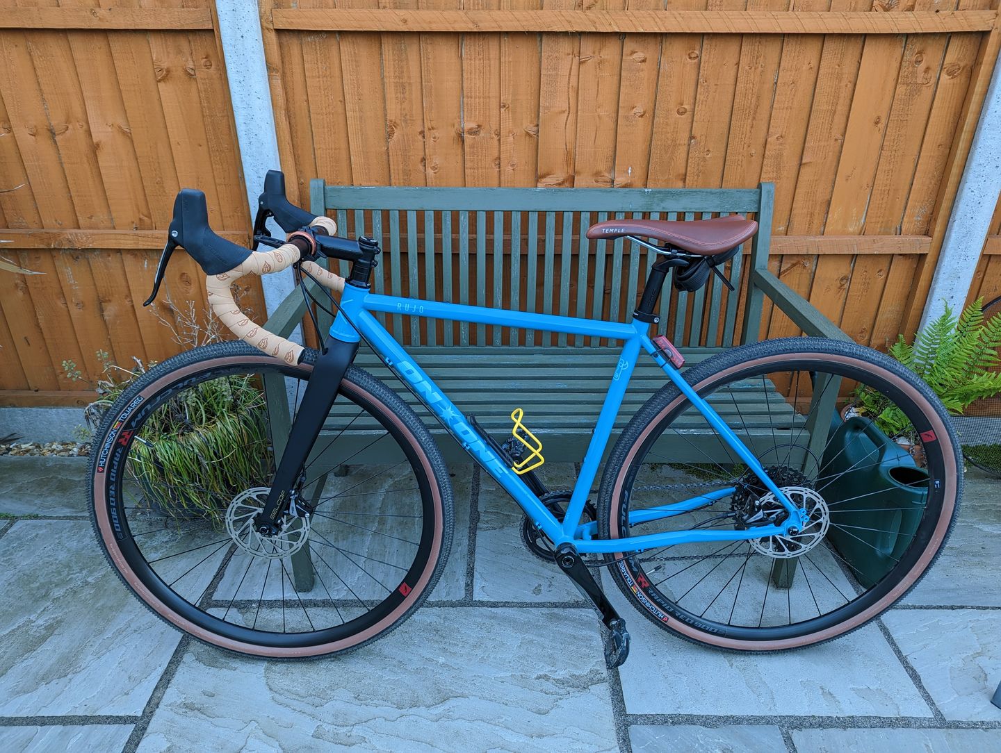 Customer photo review of Temple Bristol Saddle Brown