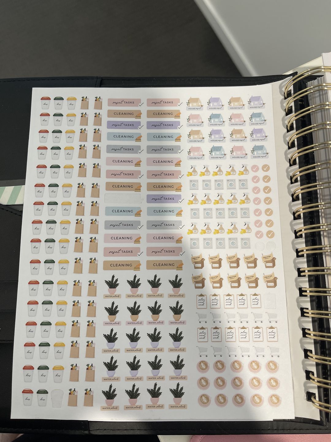 Customer photo review of Home Sticker Pack