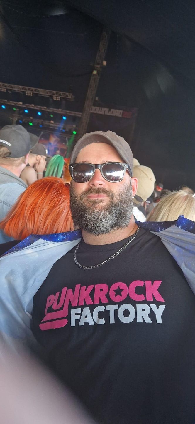 Customer photo review of PRF Logo Tee