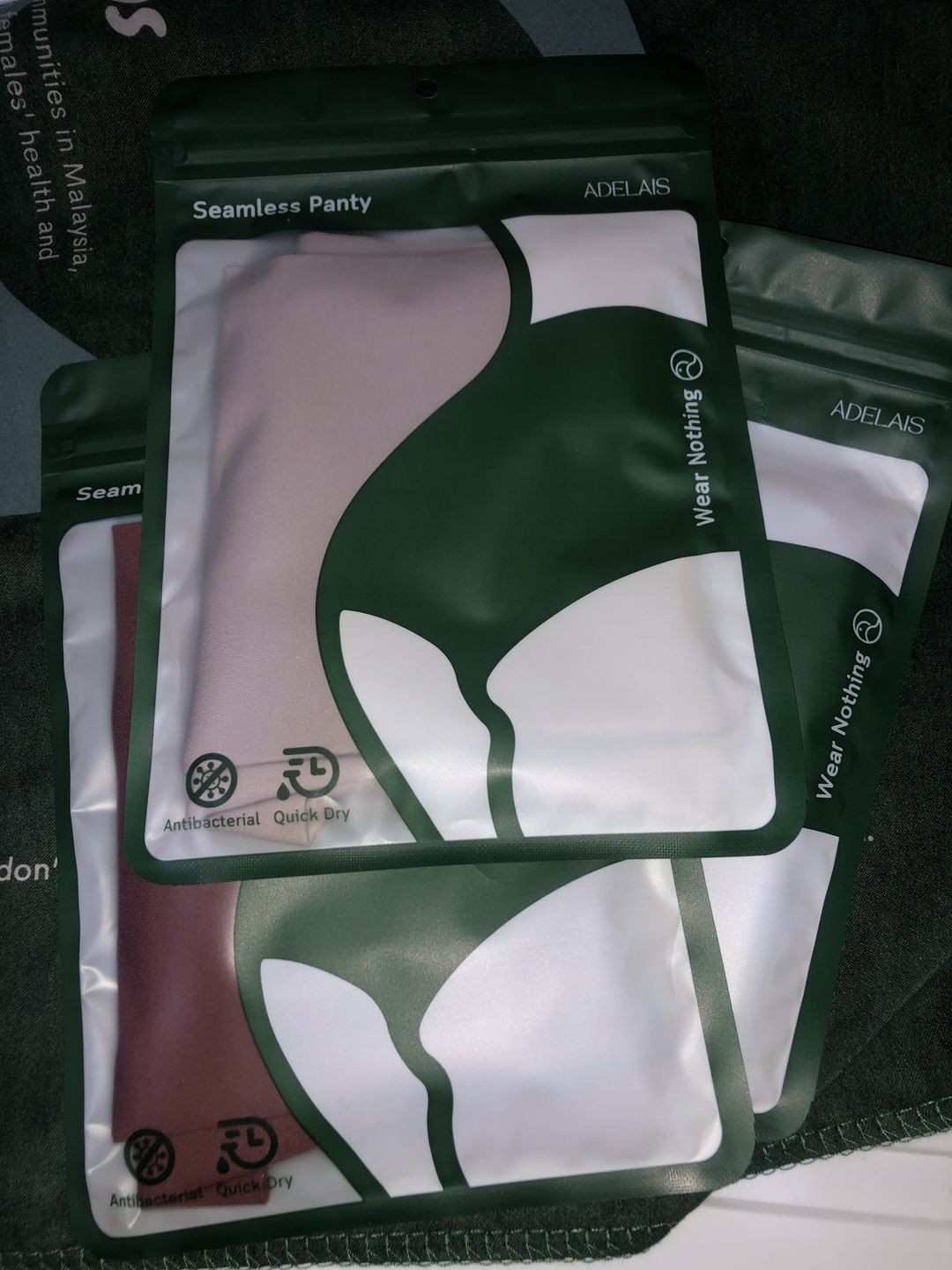Customer photo review of [NEW-IN] Wear Nothing Seamless Antibacterial Panty