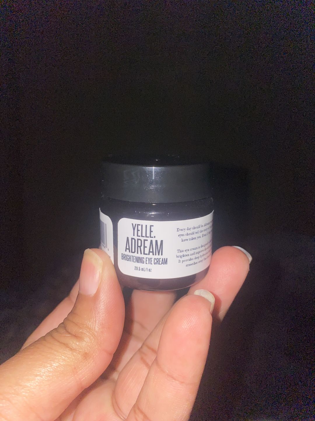 Customer photo review of A-Dream Brightening Eye Cream