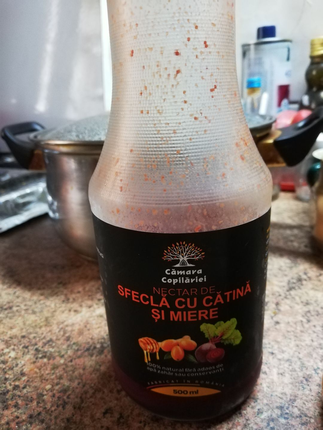 Customer photo review of Nectar de Sfeclă cu Cătină și Miere - 500ml