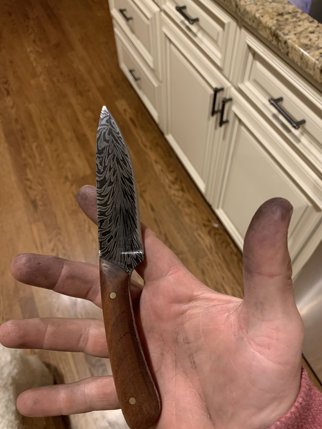 Customer photo review of 1" x 30" Sanding Belts for Stock Removal