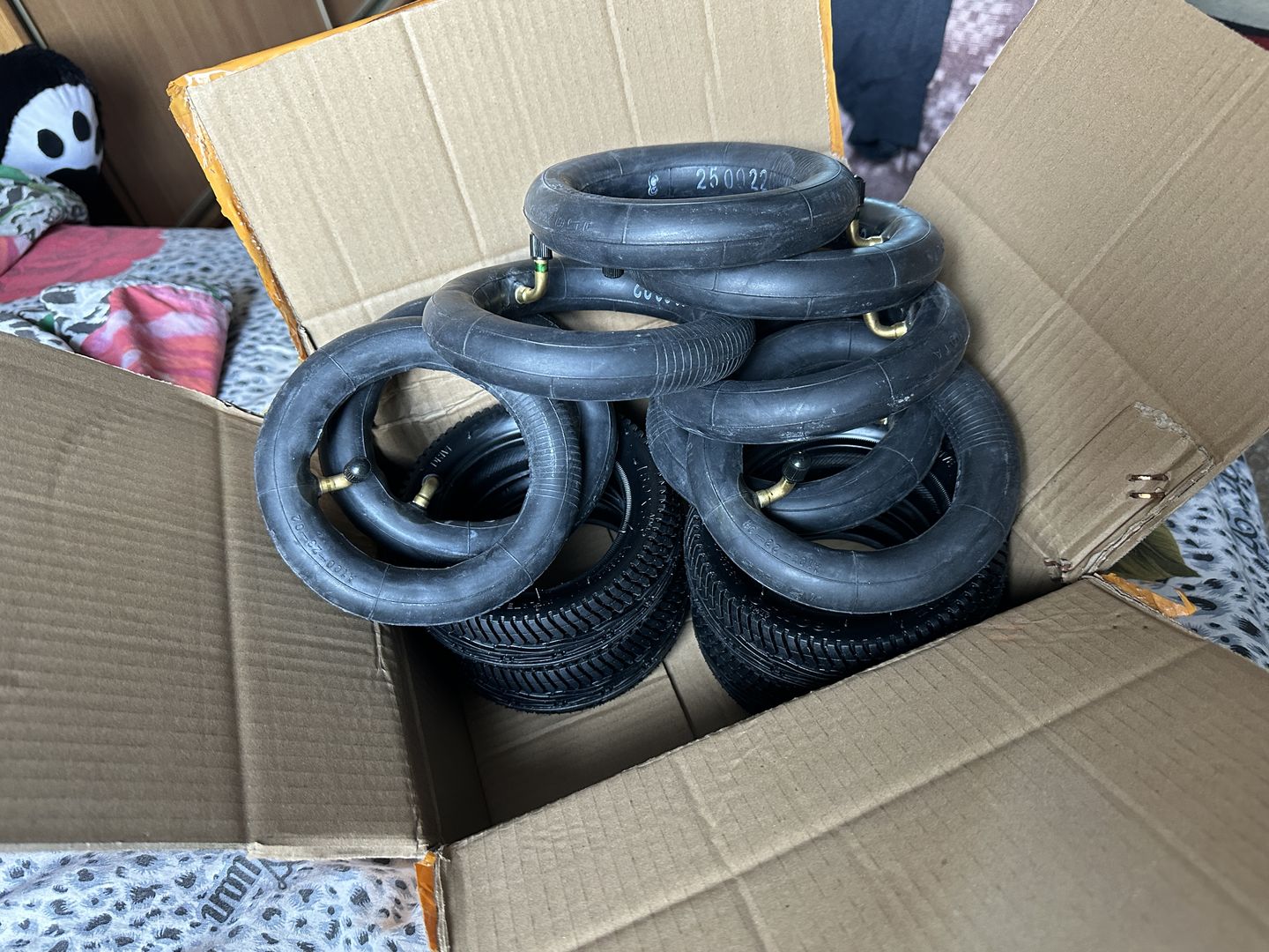 Customer photo review of Backfire Hammer 160mm Pneumatic Tires and Parts