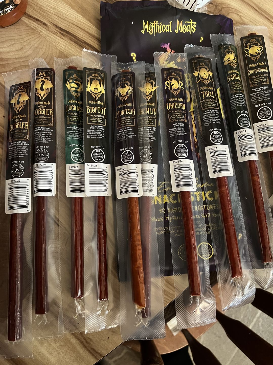 Customer photo review of Mystery Meat Variety Pack