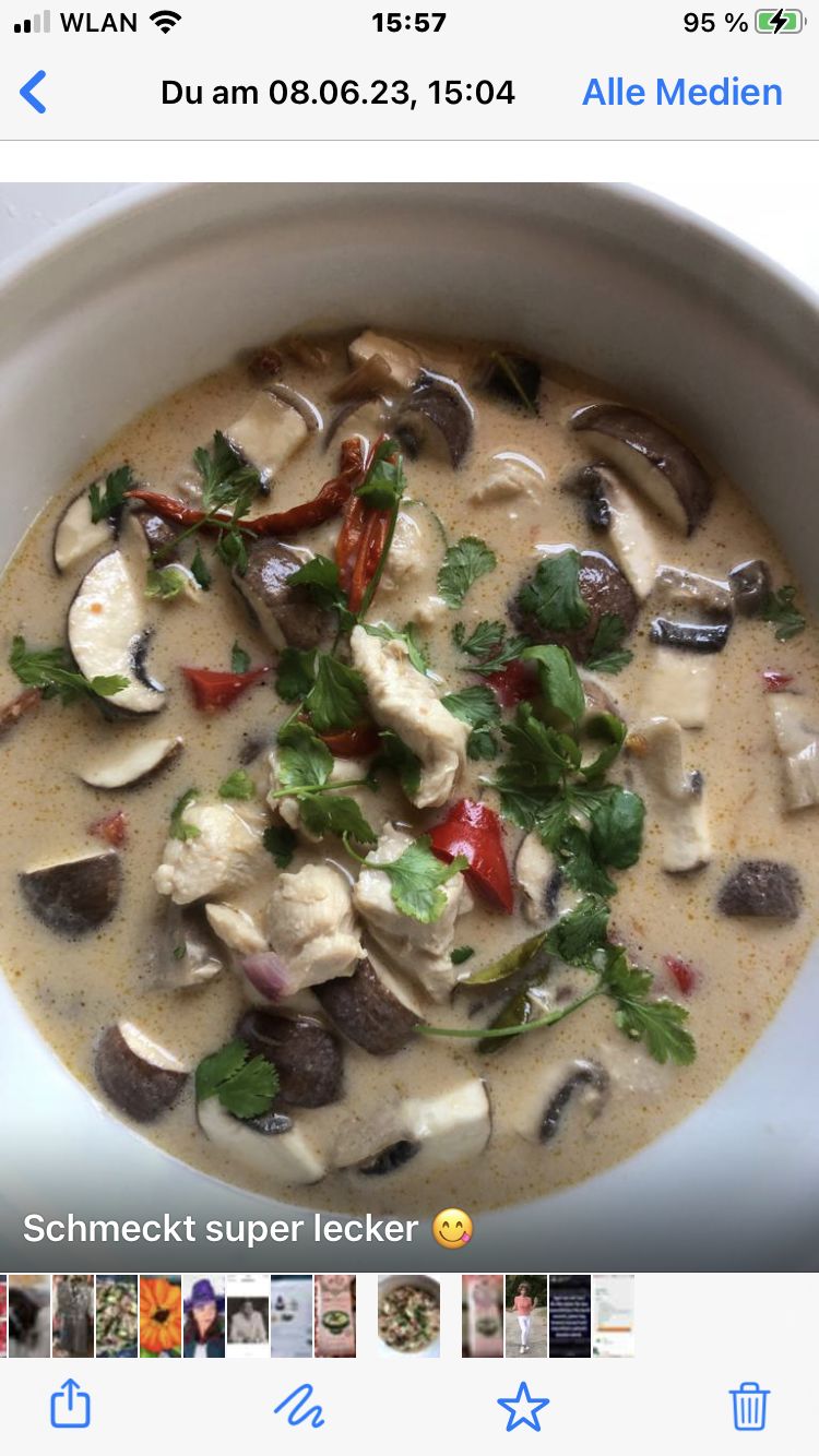 Customer photo review of Tom Kha Kochbox (für 3-4 Portionen) in der Schilfgrastasche