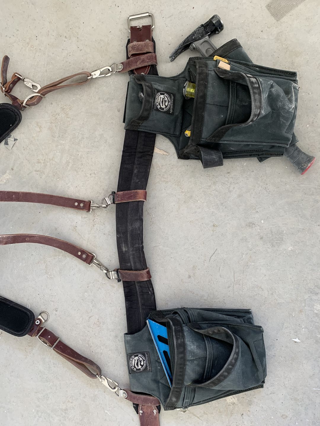 Customer photo review of Badger Toolbelts | Trimmer Fastener Bag