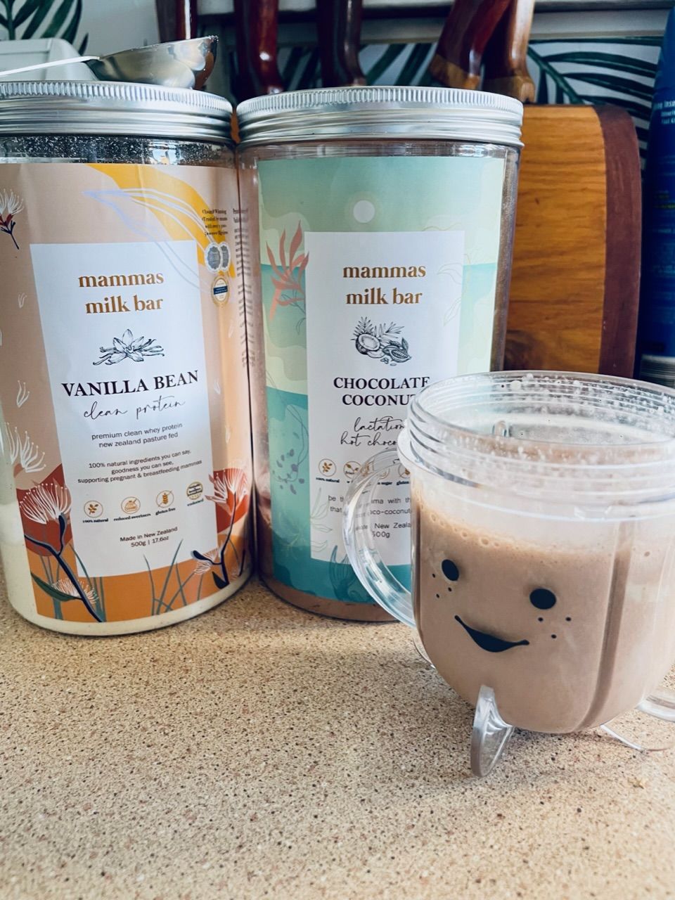 Customer photo review of Vanilla Premium Whey Protein
