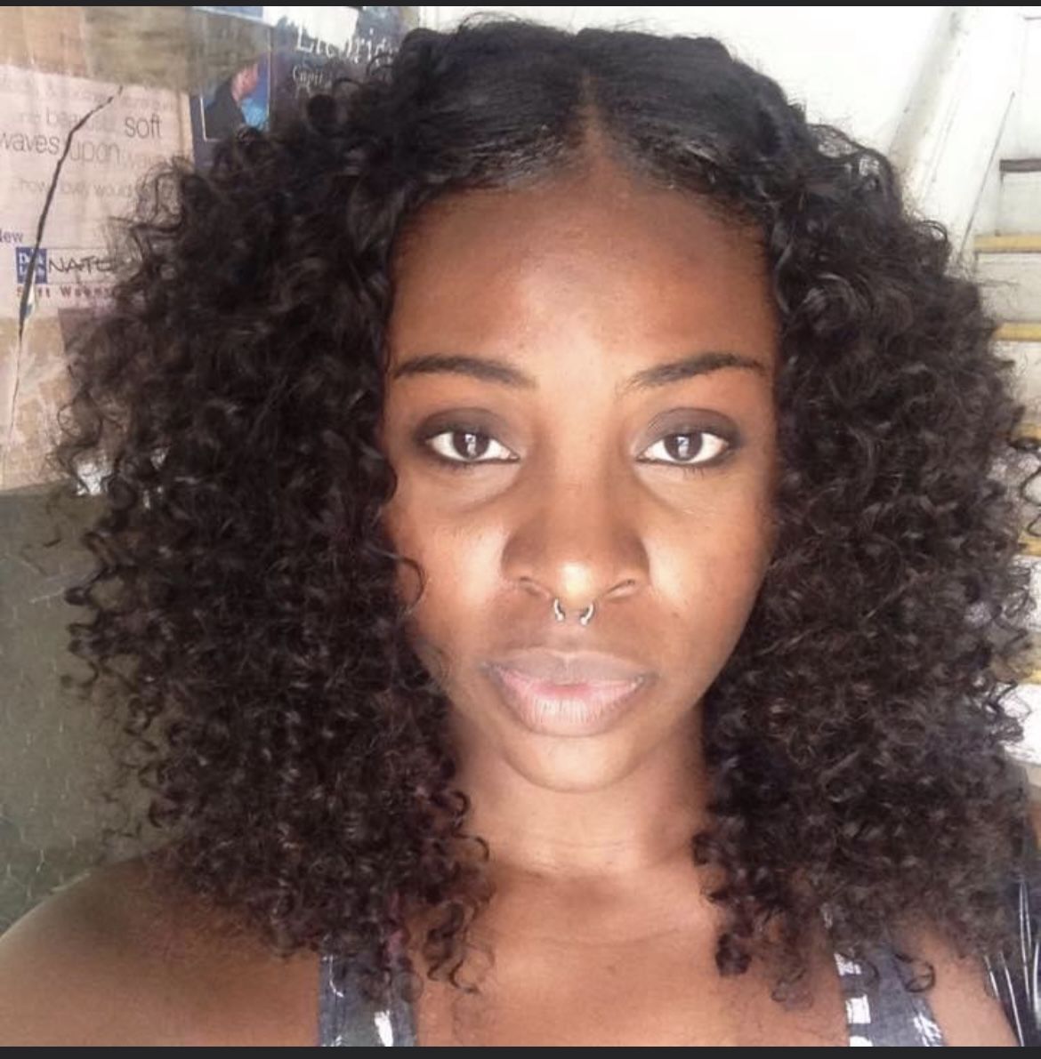Customer photo review of Brazilian Curly Bundle