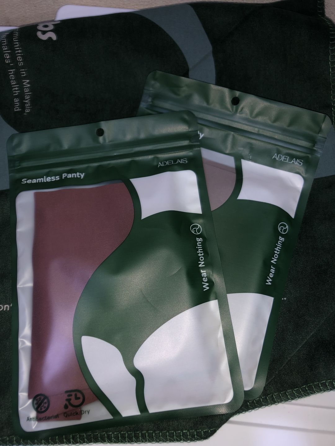 Customer photo review of [NEW-IN] Wear Nothing Seamless Antibacterial Panty