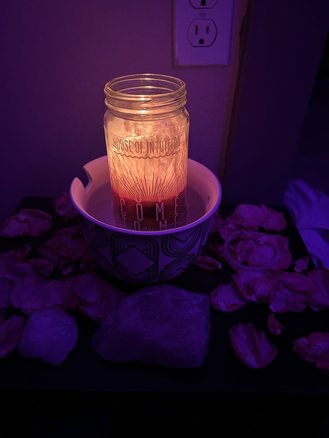 Customer photo review of Love Come to Me Magic Candle