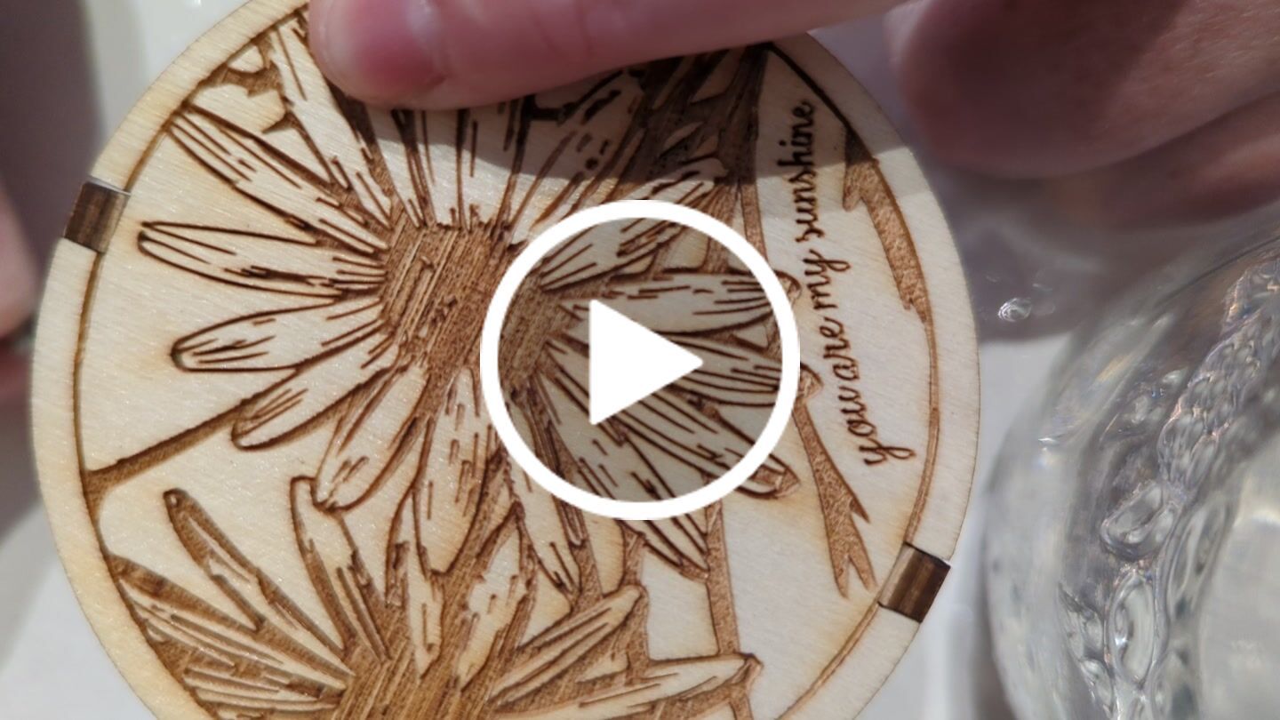 Customer video review of Cylindrical Hand Crank Music Box