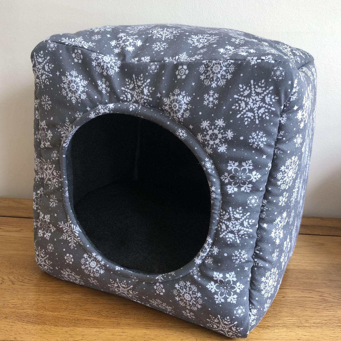 Customer photo review of All Over Snowflakes Polycotton Fabric