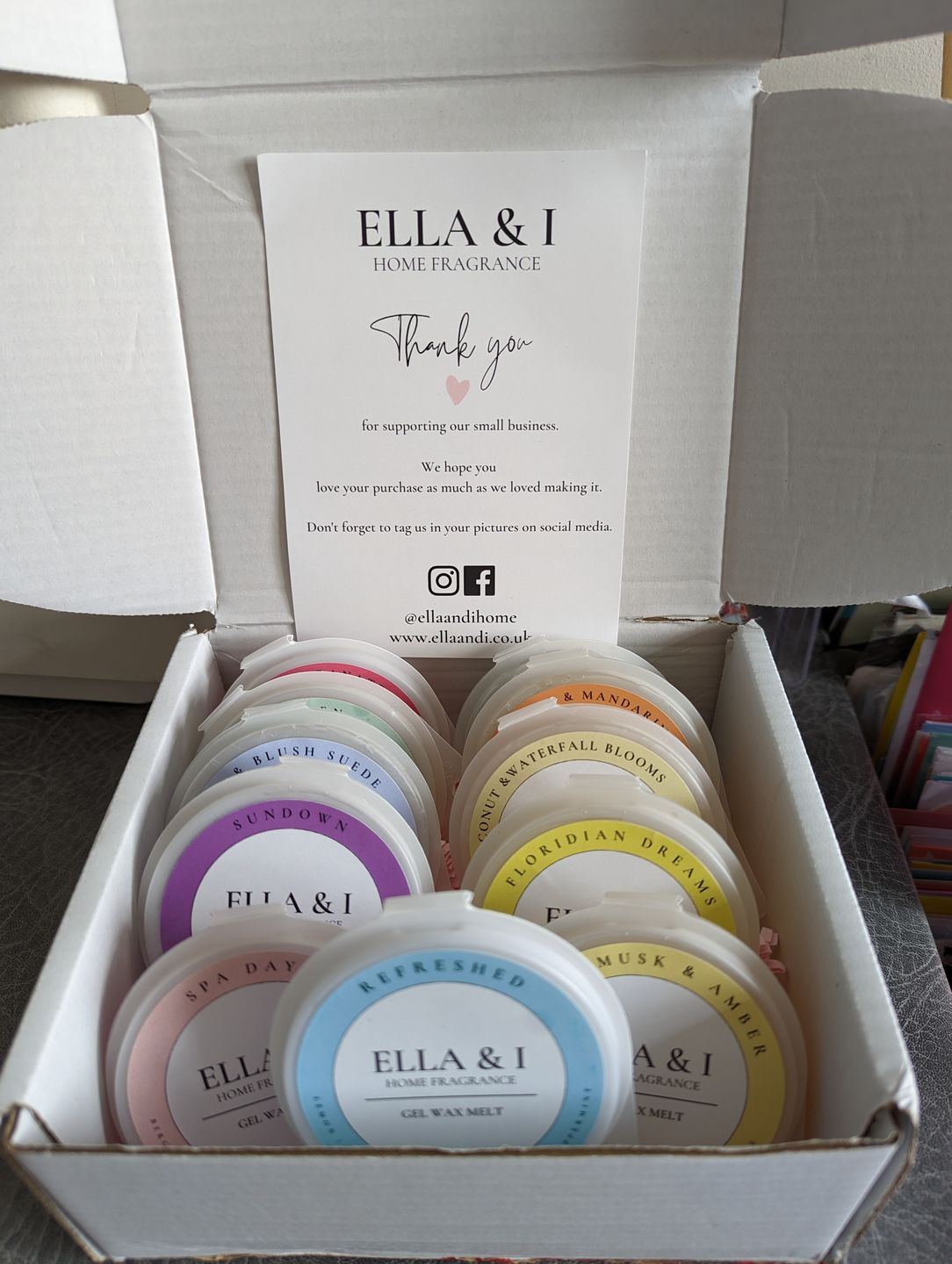 Customer photo review of Floridian Dreams Gel Melt- 20% off fragrance of the month