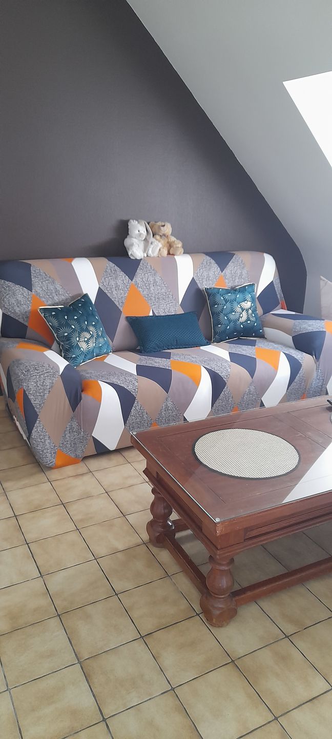 Customer photo review of Modern - Housse de Canapé Extensible