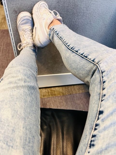 Customer photo review of Ethos High-Rise Skinny Jean  #FlatteringFit